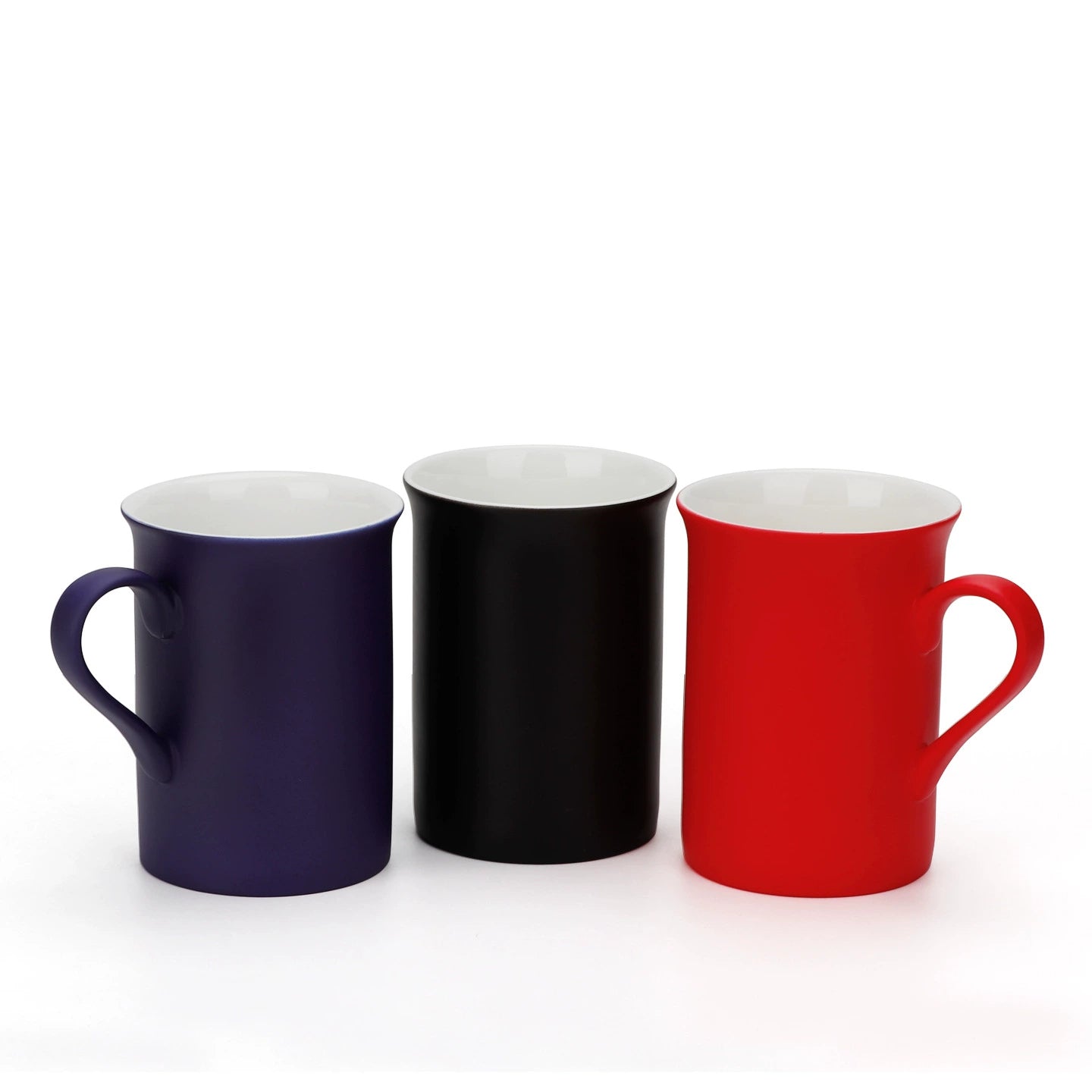 10oz Simple Color Creative Bone China Ceramic Mug-10oz反口骨瓷变色杯