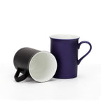 10oz Simple Color Creative Bone China Ceramic Mug-10oz反口骨瓷变色杯
