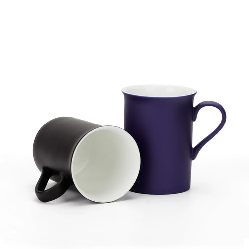 10oz Simple Color Creative Bone China Ceramic Mug-10oz反口骨瓷变色杯