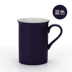 10oz Simple Color Creative Bone China Ceramic Mug-10oz反口骨瓷变色杯