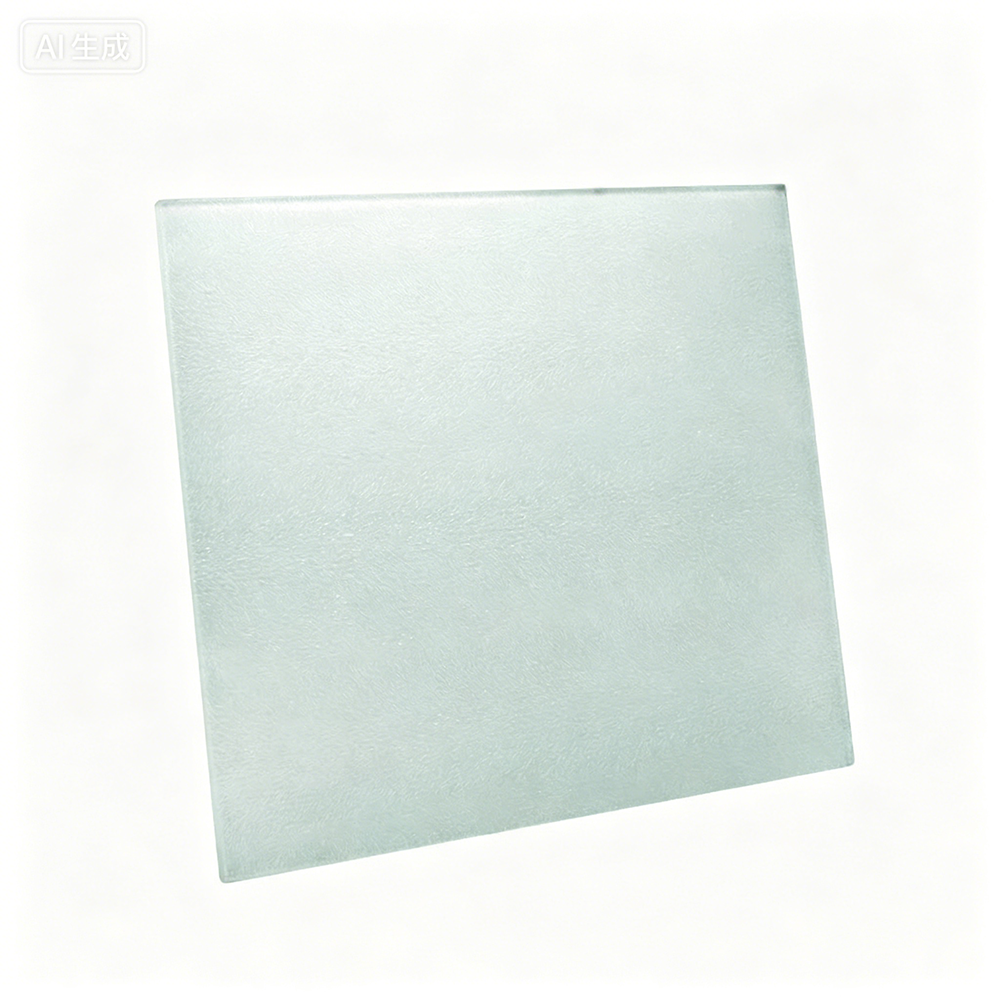 Square Tempered Glass Cutting Board Kitchen Tool-28x30cm方形玻璃菜板
