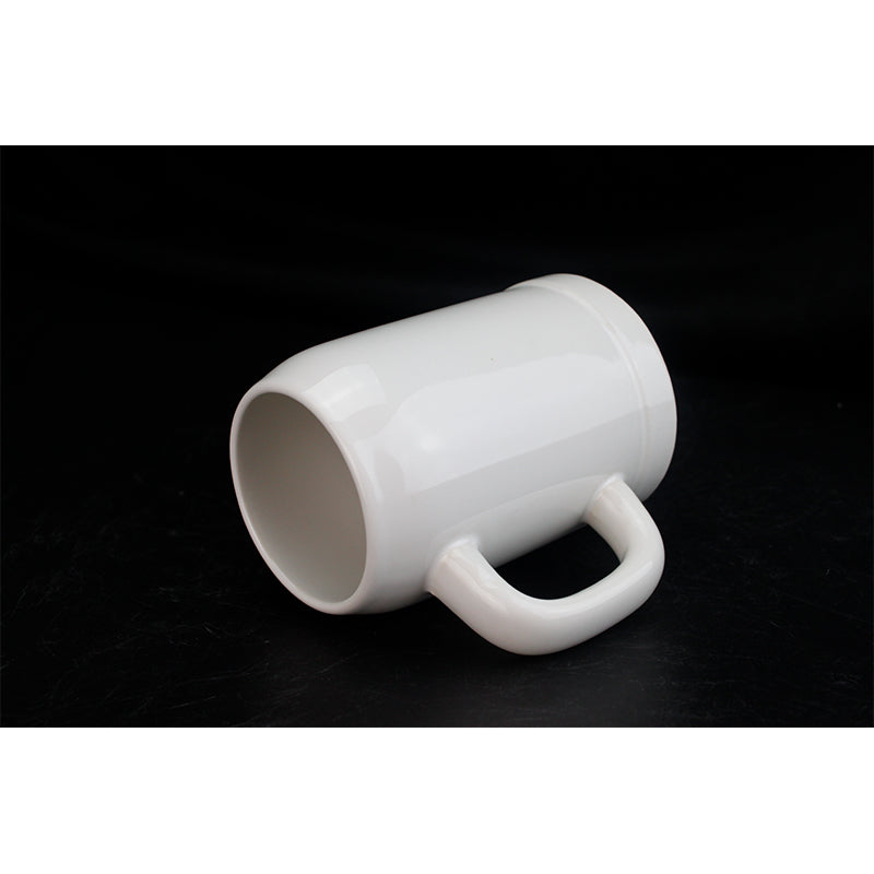 High Quality Customized white 20oz Sublimation Glass Beer Mug-20oz OK啤酒杯