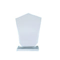 Umbrella Shaped Coated Crystal Medal Umbrella Style Crystal Award-伞形奖牌涂层水晶