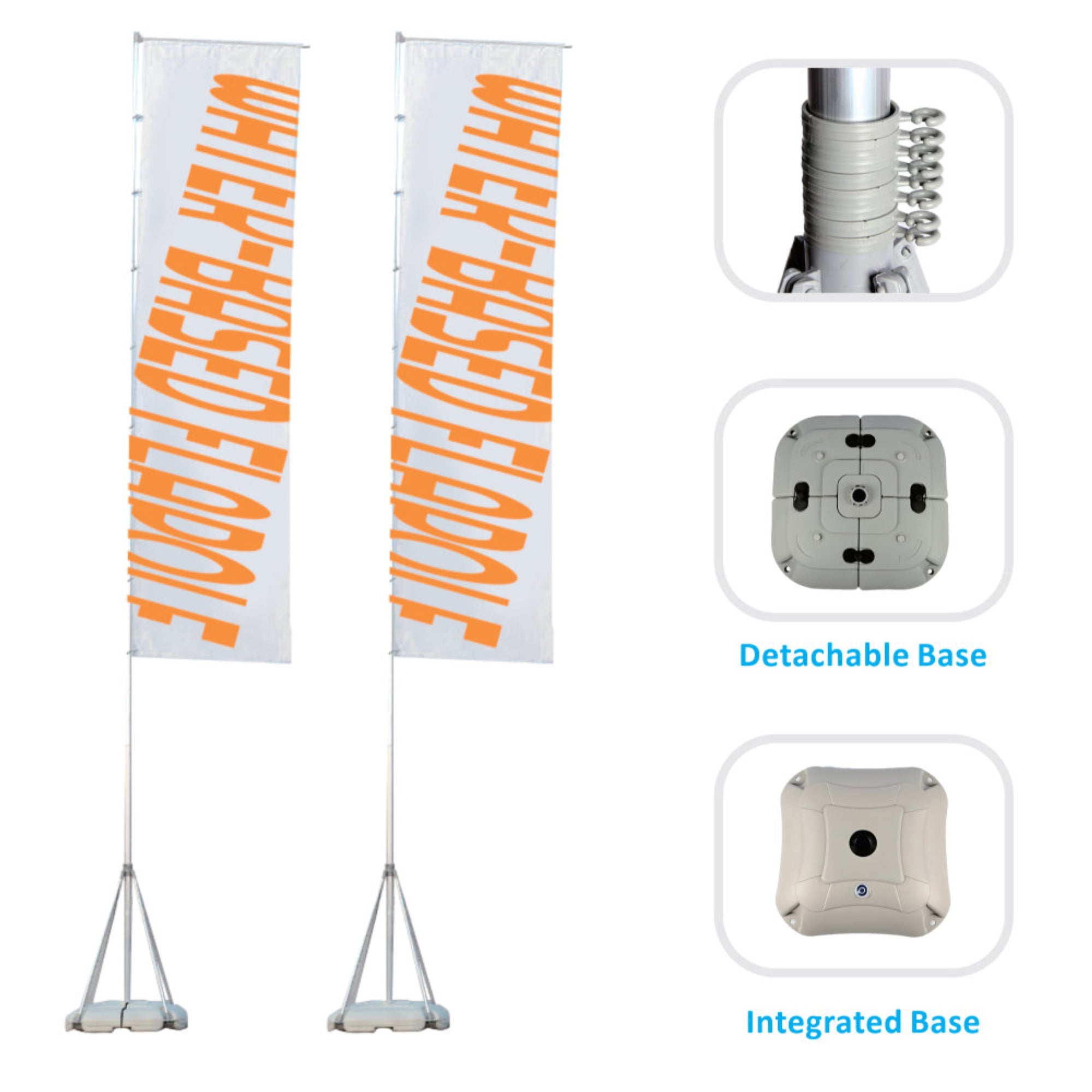5m Water-Based Flapole-5M旗帜