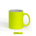 11oz Glossy Fluorescent Color Sublimation Coated Ceramic Mugs-11oz荧光色陶瓷杯