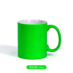 11oz Glossy Fluorescent Color Sublimation Coated Ceramic Mugs-11oz荧光色陶瓷杯
