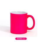 11oz Glossy Fluorescent Color Sublimation Coated Ceramic Mugs-11oz荧光色陶瓷杯