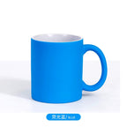 11oz Glossy Fluorescent Color Sublimation Coated Ceramic Mugs-11oz荧光色陶瓷杯