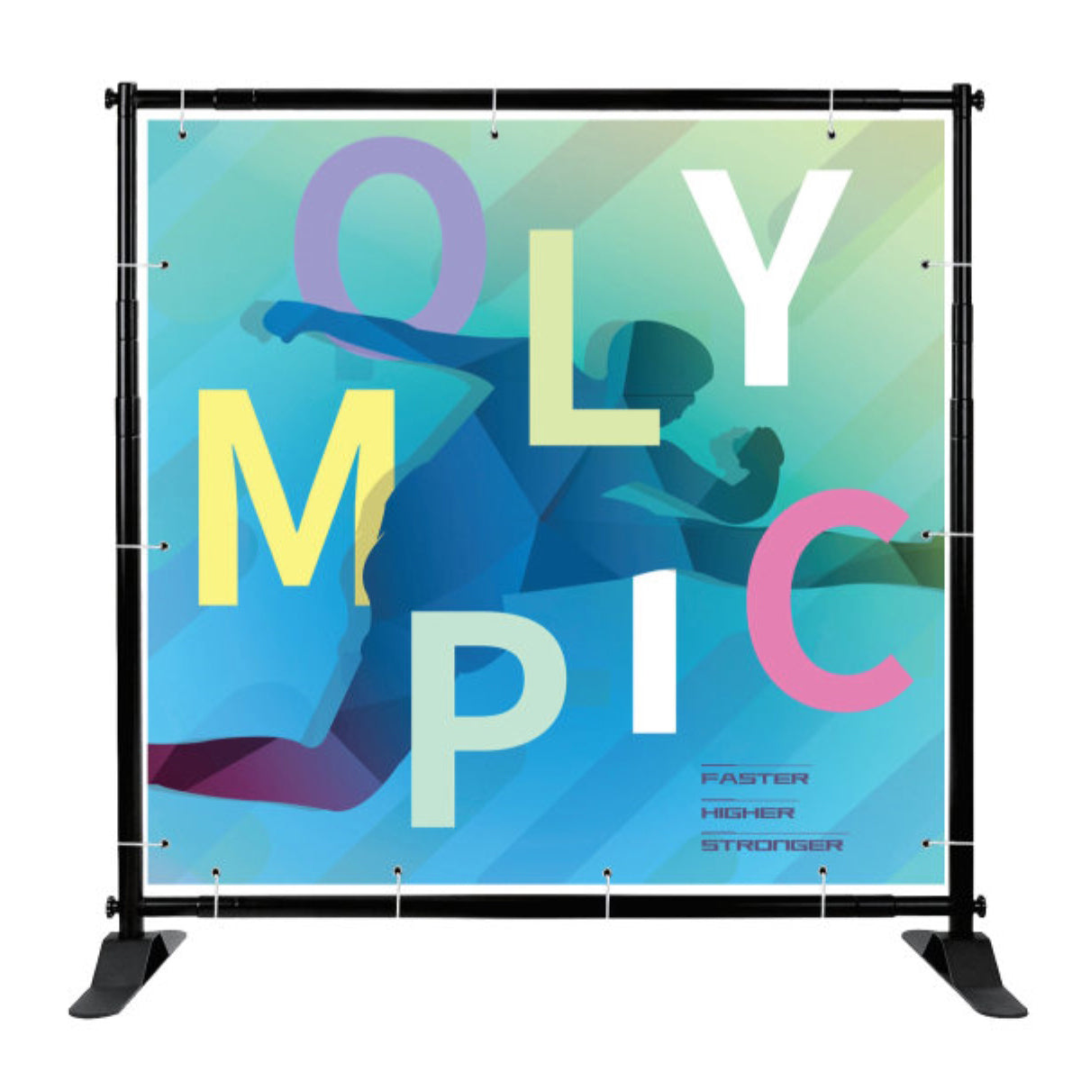 Flexible Backdrop Banner Stand-柔性背景支架展架