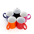 11oz Magic Ceramic Mug Color Changing with Glossy Matte Coating-11oz圆把亮光变色杯