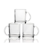 Personalized DIY Logo 11oz Clear Frosted Glass Mug-11oz玻璃杯
