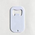 Dog Tag Shaped White Stainless Steel Bottle Opener-白色不锈钢开瓶器（狗牌状）