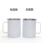 12oz Sublimation Travel Coffee Mug Stainless Steel Tumbler with Handle-12oZ不锈钢手柄杯
