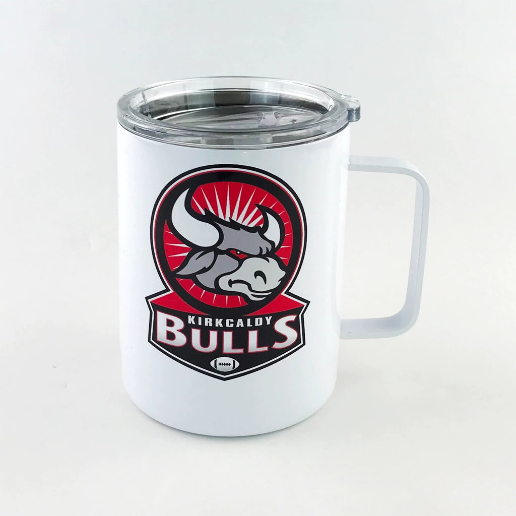 12oz Sublimation Travel Coffee Mug Stainless Steel Tumbler with Handle-12oZ不锈钢手柄杯
