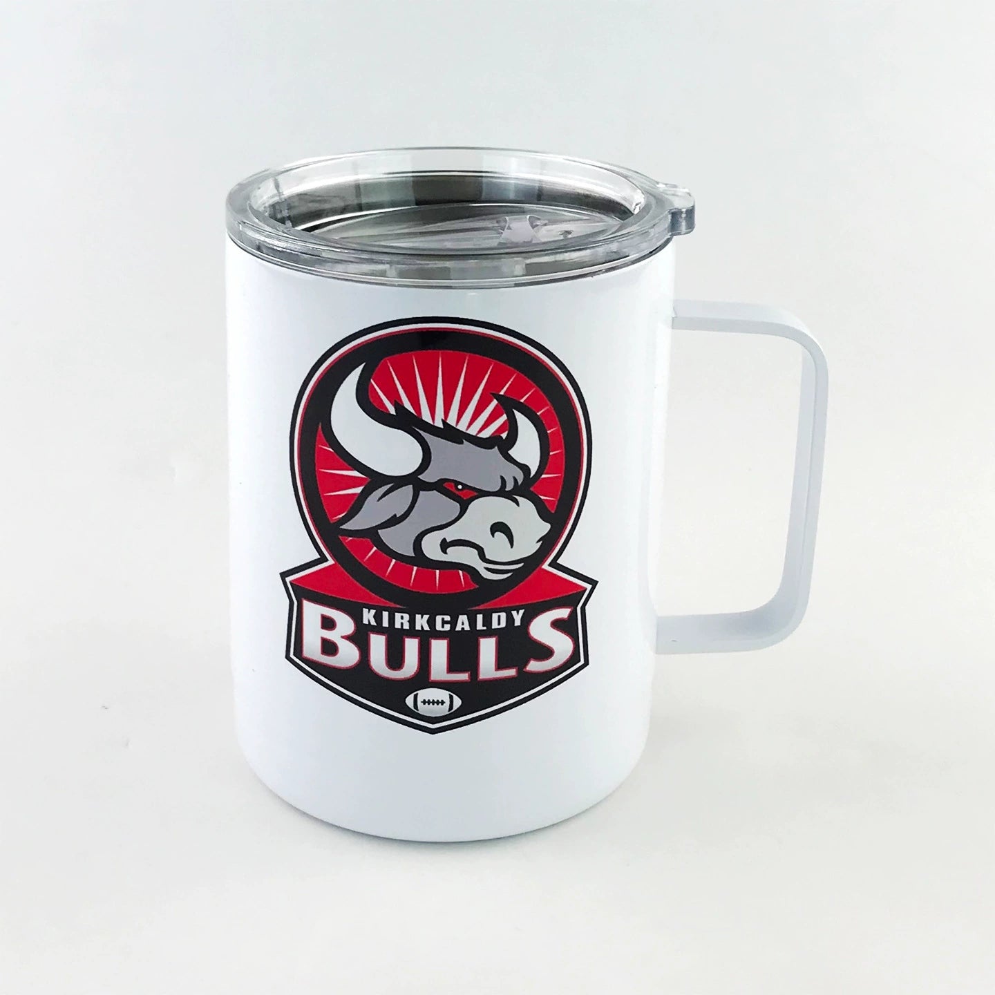 12oz Sublimation Travel Coffee Mug Stainless Steel Tumbler with Handle-12oZ不锈钢手柄杯