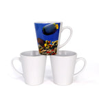 12oz Blank Conic White Sublimation Ceramic Mug-12oz锥形陶瓷杯