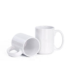 Ceramic Sublimation Mug 15oz for Custom Printed White Ceramic Cups-15oz白杯
