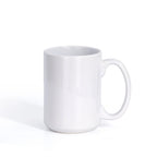 Ceramic Sublimation Mug 15oz for Custom Printed White Ceramic Cups-15oz白杯