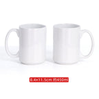 Ceramic Sublimation Mug 15oz for Custom Printed White Ceramic Cups-15oz白杯