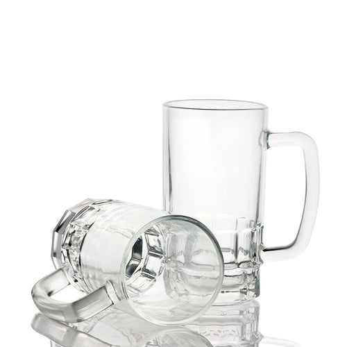 22oz Transparent Glass Beer Mug Decorative Cup for Sublimation-22oZ玻璃啤酒杯