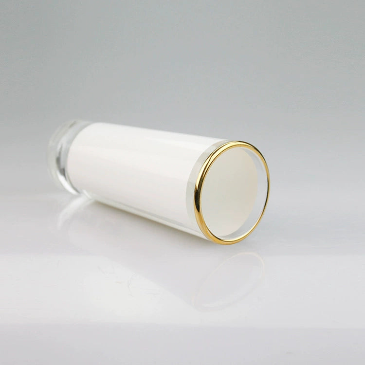 3oz Glass cup White Patch Gold Rim Sublimation Glasses Mug Customized Printing