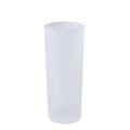 3oz Frosted Clear Sublimation Heat Transfer Gradient Mini Tumbler