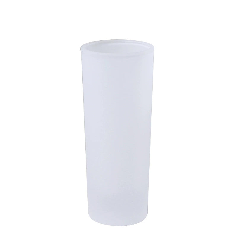 3oz Frosted Clear Sublimation Heat Transfer Gradient Mini Tumbler