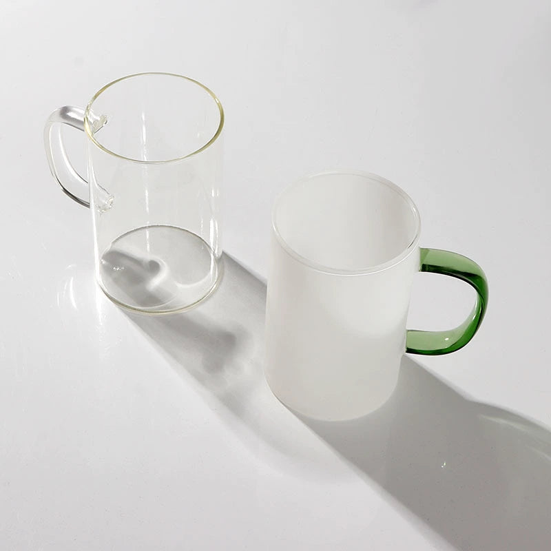 High Quality 10oz Frosted Sublimation Beer Glass Mug-10oz彩把玻璃杯