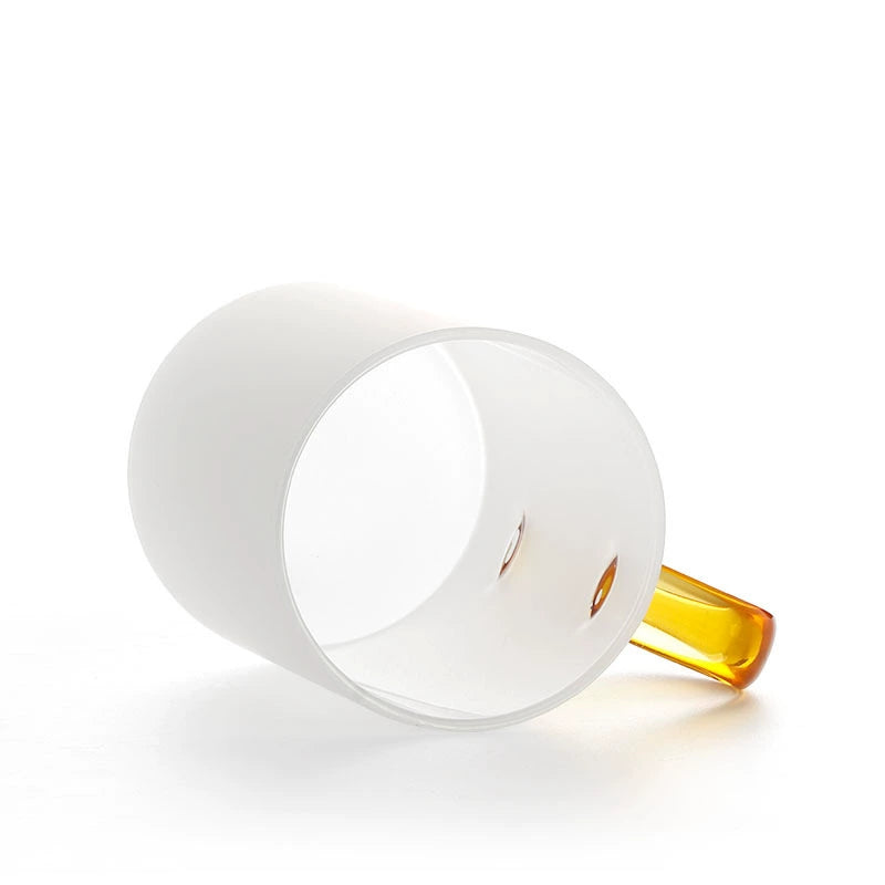 High Quality 10oz Frosted Sublimation Beer Glass Mug-10oz彩把玻璃杯