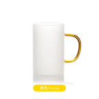 High Quality 10oz Frosted Sublimation Beer Glass Mug-10oz彩把玻璃杯
