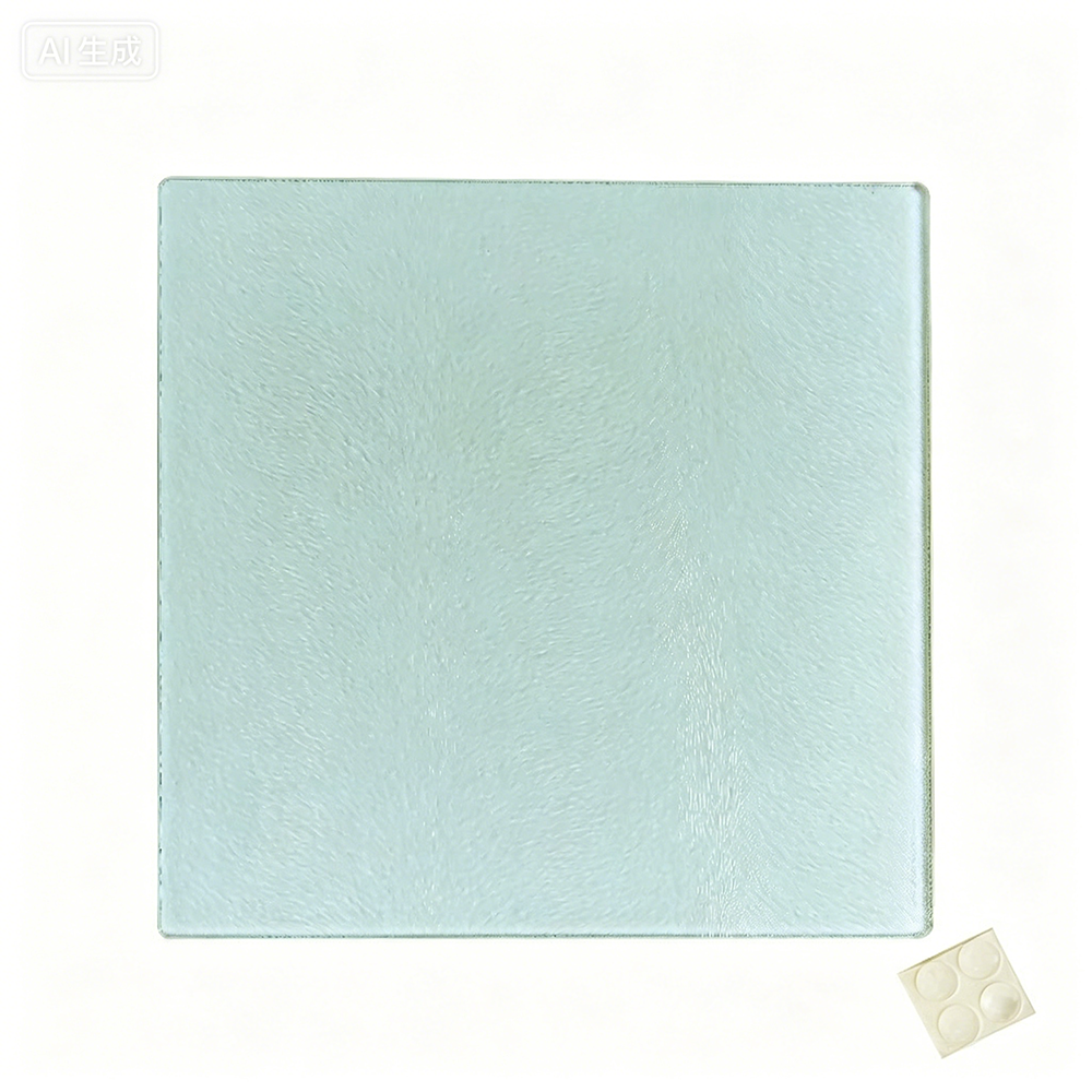 Square Glass Cutting Board Small Kitchen Board-22.3x22.3cm正方形玻璃菜板