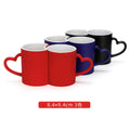 Sublimation Blanks Color Changing Couple Mugs Heart Handle Magic Couple Cups-290ml日月情侣变色杯