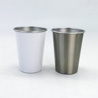 Sublimation Conical Mug Personality Printing Photo Stainless Steel Drink Cup-300ml 450ml不锈钢啤酒杯