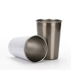 Sublimation Conical Mug Personality Printing Photo Stainless Steel Drink Cup-300ml 450ml不锈钢啤酒杯