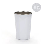 Sublimation Conical Mug Personality Printing Photo Stainless Steel Drink Cup-300ml 450ml不锈钢啤酒杯
