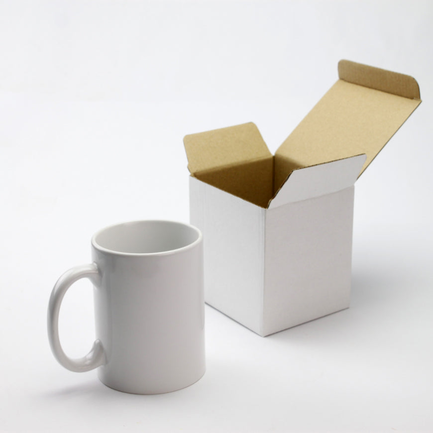 11 oz White mug Ceramic Gift Mugs Heat-Transfer Sublimation Cup