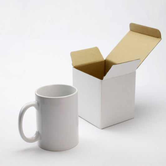 11 oz White mug Ceramic Gift Mugs Heat-Transfer Sublimation Cup