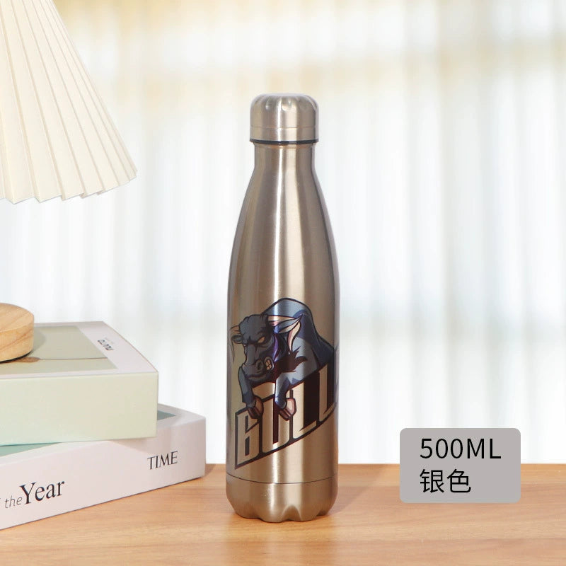 500ml Double Wall Thermos Vacuum Flask Stainless Steel Bottle-350ml 500ml可乐瓶保温杯