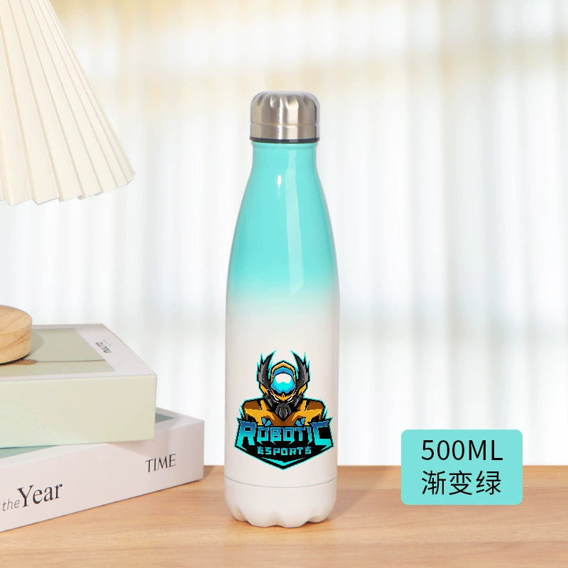 500ml Double Wall Thermos Vacuum Flask Stainless Steel Bottle-350ml 500ml可乐瓶保温杯