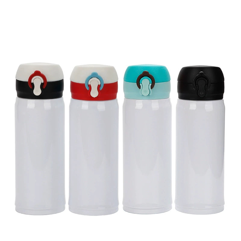 350ml Eco-Friendly 304 Stainless Steel Thermal-350ml弹跳盖保温杯