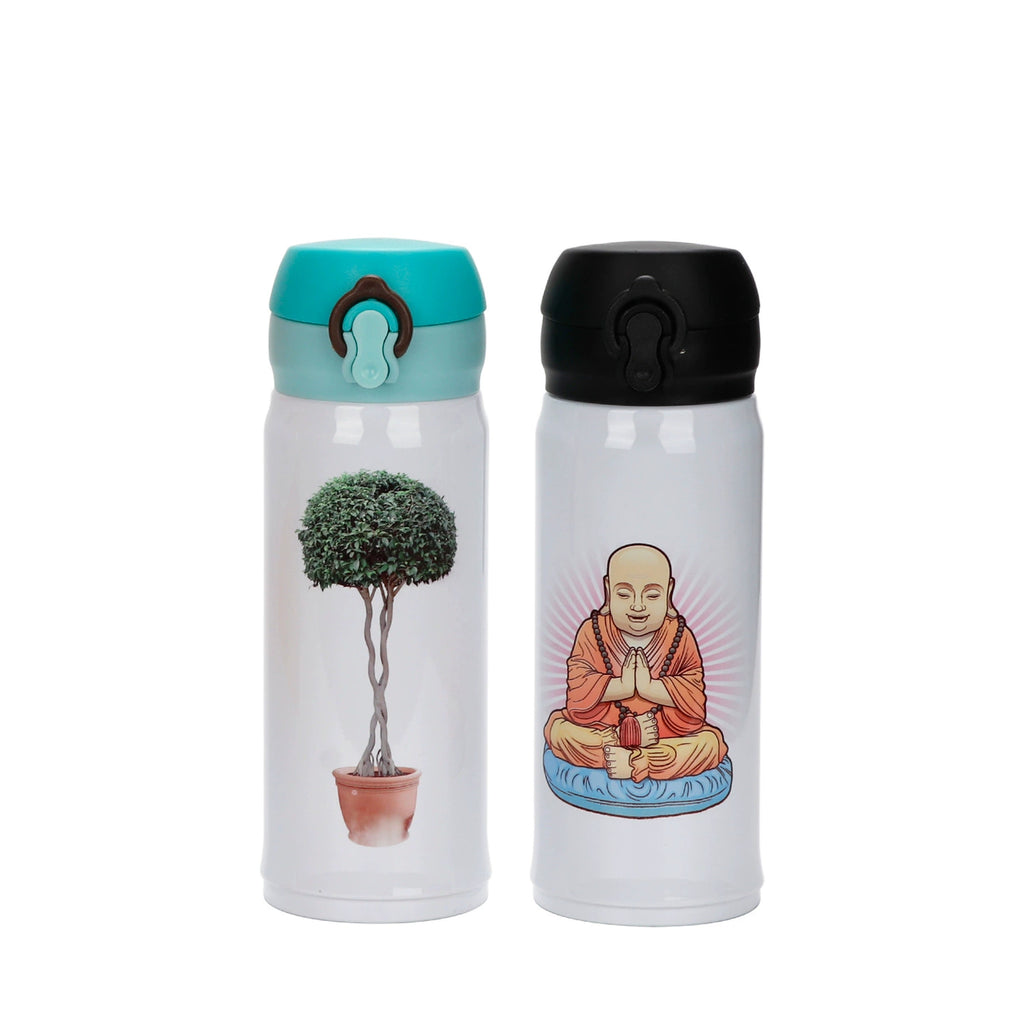 350ml Eco-Friendly 304 Stainless Steel Thermal-350ml弹跳盖保温杯