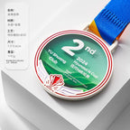 Custom Shape Sport Circle Run Metal Race Medal-5-05款金属水晶挂牌