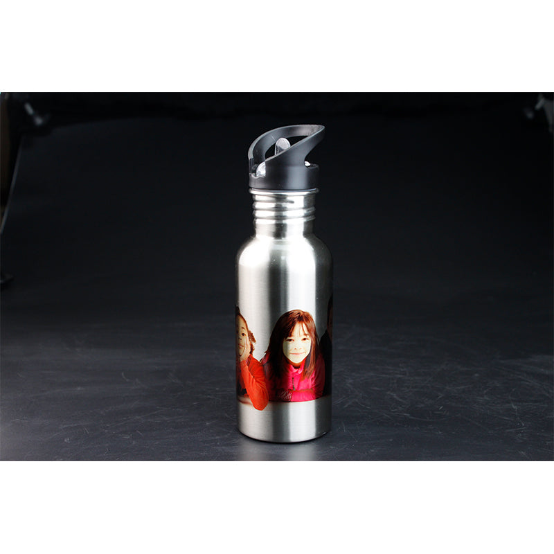 Blank Thermal Transfer Coated Customized 500ml of silver stainless steel pot-500ml不锈钢水壶