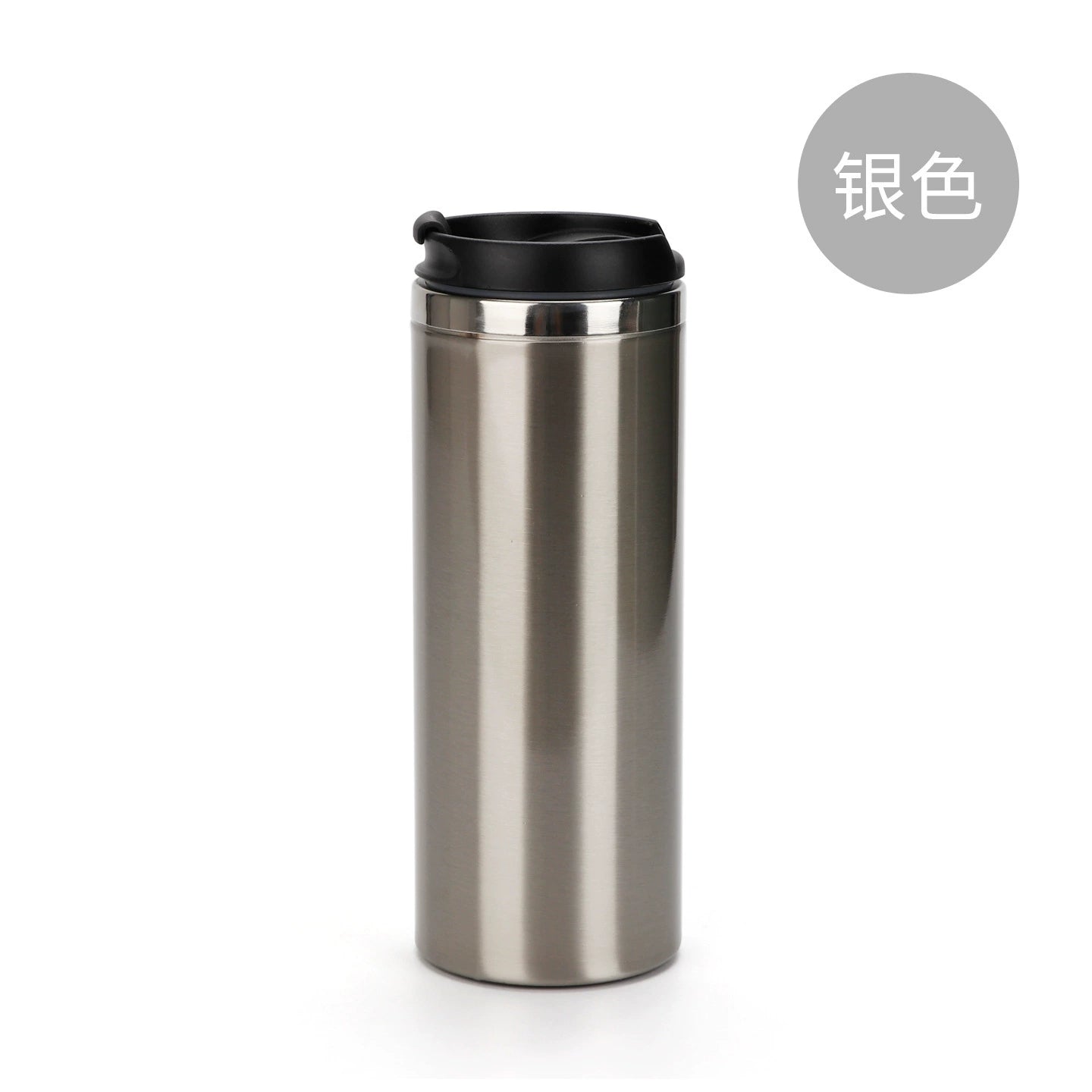 450ml Double Wall Stainless Steel Thermos Tumbler Sublimation Blank Water Bottle Tumblers-450ML双层不锈钢水壶