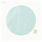Round Glass Chopping Board Food Safe Cutting Board for Home-30cm圆形玻璃菜板