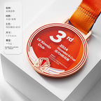 Custom Color UV Printed Durable Metal Crystal Sports Medals Engraving-6-06款金属水晶挂牌