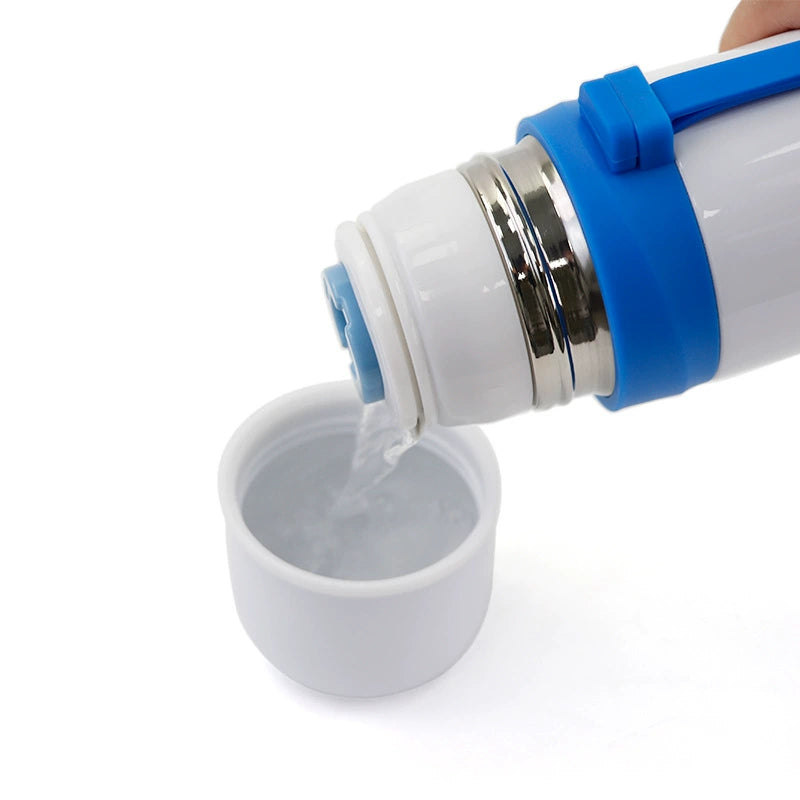 500ml Stainless Steel Thermos Colorful Sublimation Printable Vacuum Cup-500ML彩色吊带子弹头保温杯