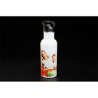 Blank Thermal Transfer Coated Customized 600ml of white stainless steel pot-600ml白色不锈钢水壶