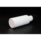 Blank Thermal Transfer Coated Customized 600ml of white stainless steel pot-600ml白色不锈钢水壶