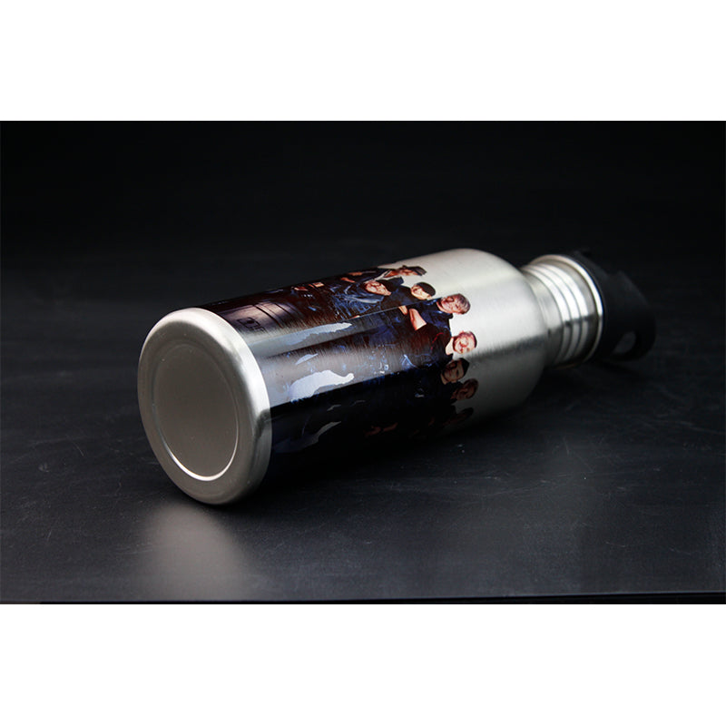 Blank Thermal Transfer Coated Customized 600ml of silver stainless steel pot-600ml不锈钢水壶